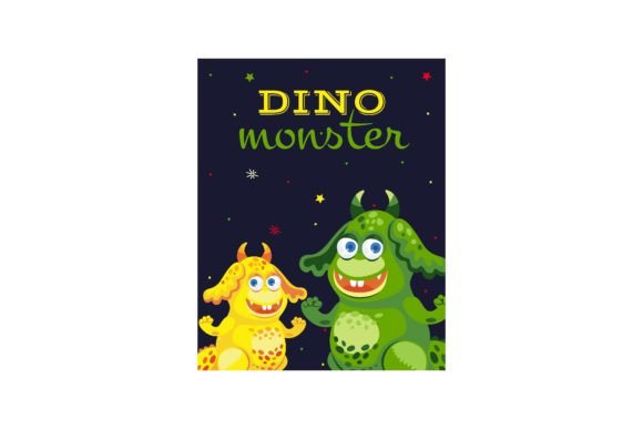 Download Leaflet Design with Friendly Monsters. F - Leaflet Collection