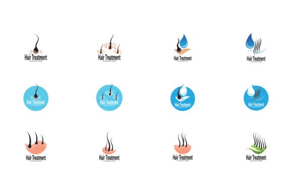 Download Hair Treatment Logo Vector Illustration - Premium Resources