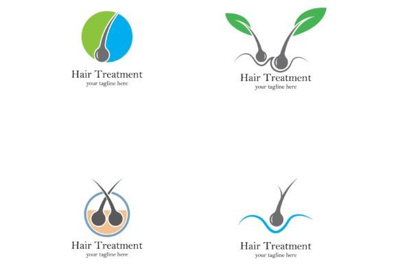 Download Hair Treatment Care Dermatology Logo - Premium Resources