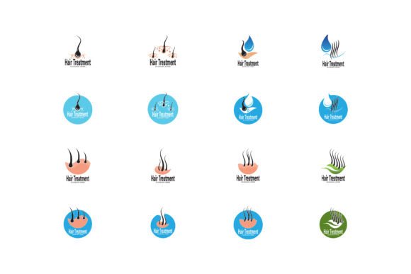 Download Hair Treatment Logo Vector Illustration - Premium Resources
