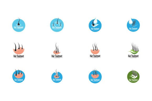 Download Hair Treatment Logo Vector Illustration - Premium Resources